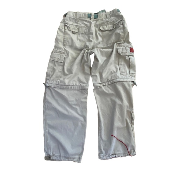 Abercrombie & Fitch Vintage Y2K Cargo Parachute Pants Large - Rare & Amazing! - Picture 2 of 15
